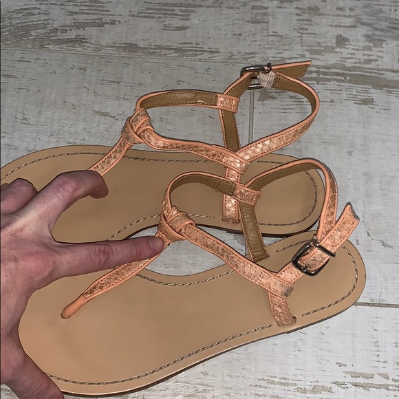 Antonio Melani Snakeskin Sandals - Picture 3 of 6